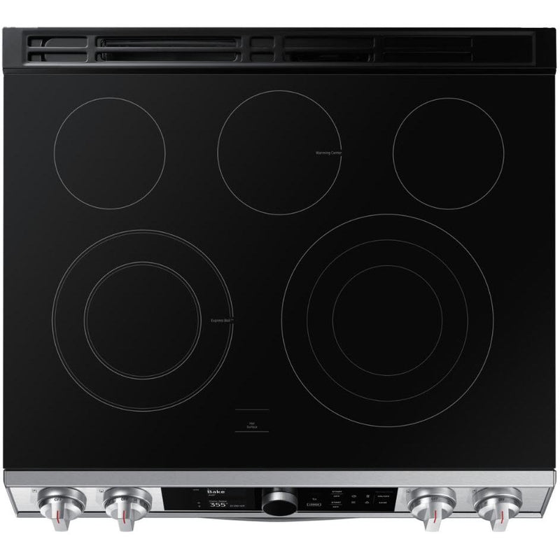  Samsung 30-inch Slide-in Electric Range with Wi-Fi Connectivity NE63T8751SS/AA IMAGE 12