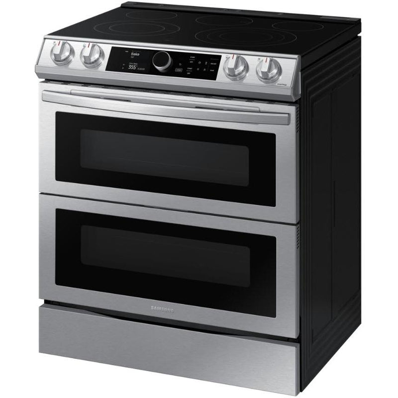  Samsung 30-inch Slide-in Electric Range with Wi-Fi Connectivity NE63T8751SS/AA IMAGE 3