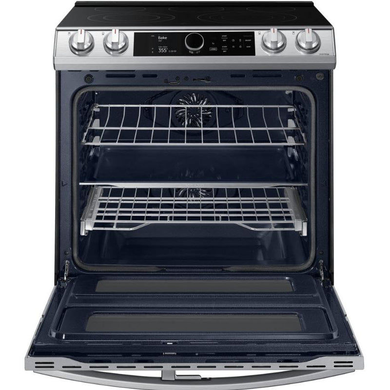  Samsung 30-inch Slide-in Electric Range with Wi-Fi Connectivity NE63T8751SS/AA IMAGE 5
