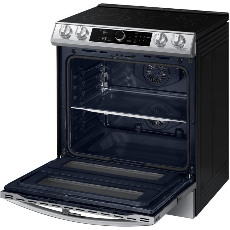  Samsung 30-inch Slide-in Electric Range with Wi-Fi Connectivity NE63T8751SS/AA IMAGE 6