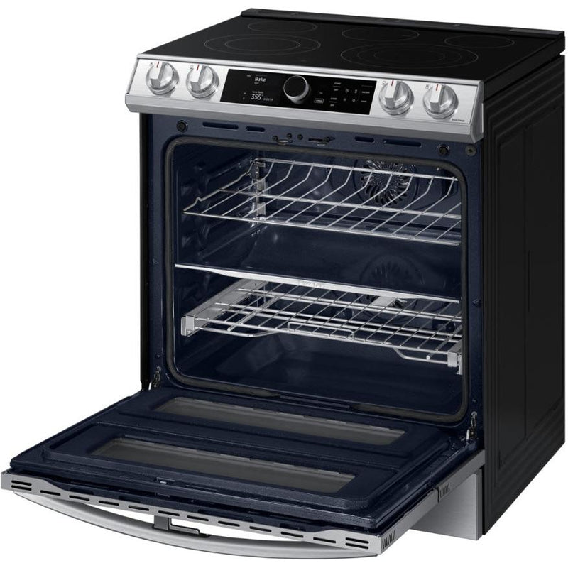  Samsung 30-inch Slide-in Electric Range with Wi-Fi Connectivity NE63T8751SS/AA IMAGE 7