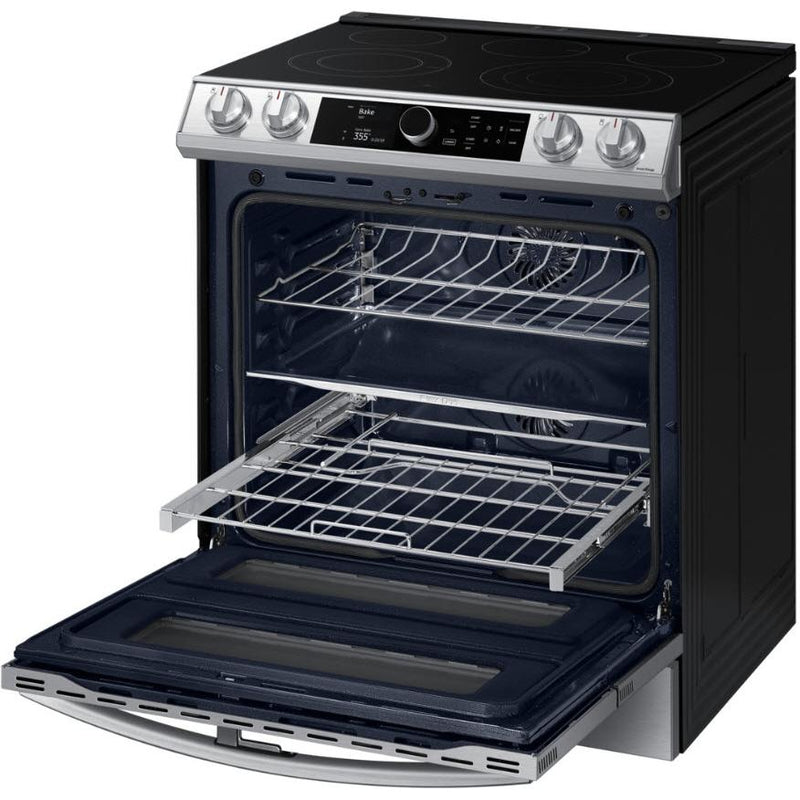  Samsung 30-inch Slide-in Electric Range with Wi-Fi Connectivity NE63T8751SS/AA IMAGE 8