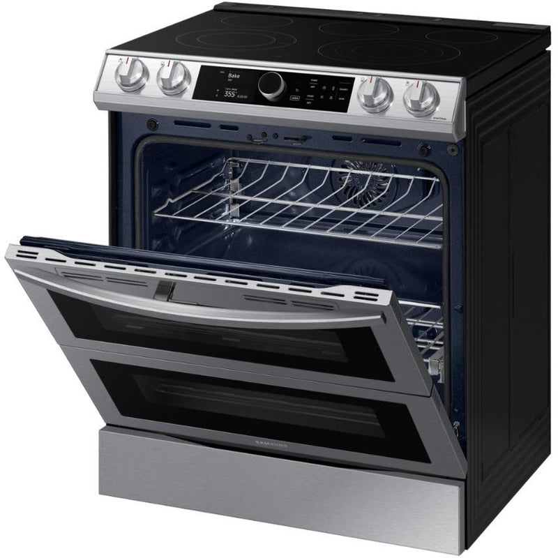  Samsung 30-inch Slide-in Electric Range with Wi-Fi Connectivity NE63T8751SS/AA IMAGE 9