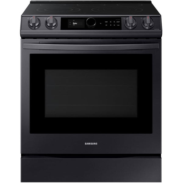  Samsung 30-inch Slide-in Electric Range with Wi-Fi Connectivity NE63T8711SG/AA IMAGE 1