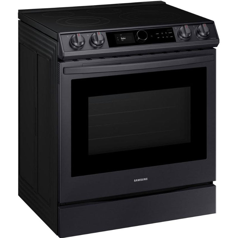  Samsung 30-inch Slide-in Electric Range with Wi-Fi Connectivity NE63T8711SG/AA IMAGE 2