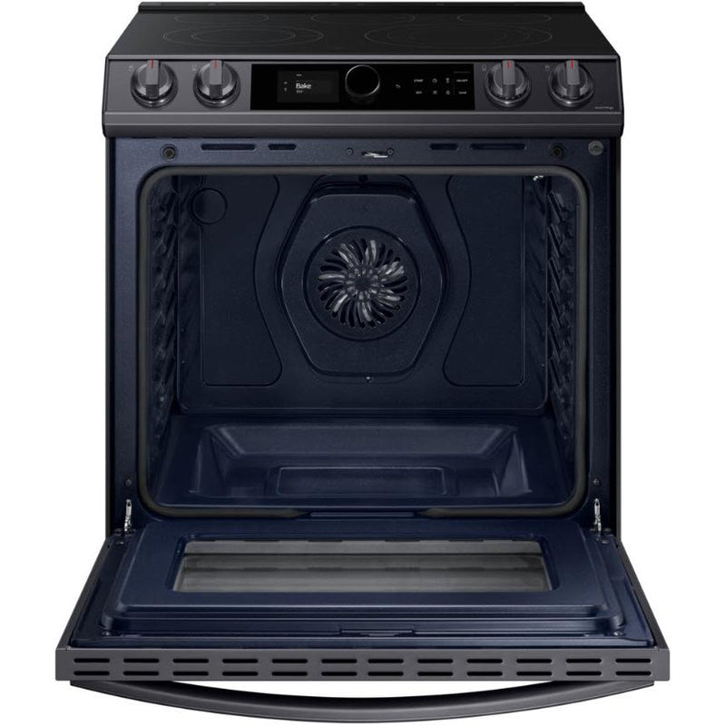  Samsung 30-inch Slide-in Electric Range with Wi-Fi Connectivity NE63T8711SG/AA IMAGE 4