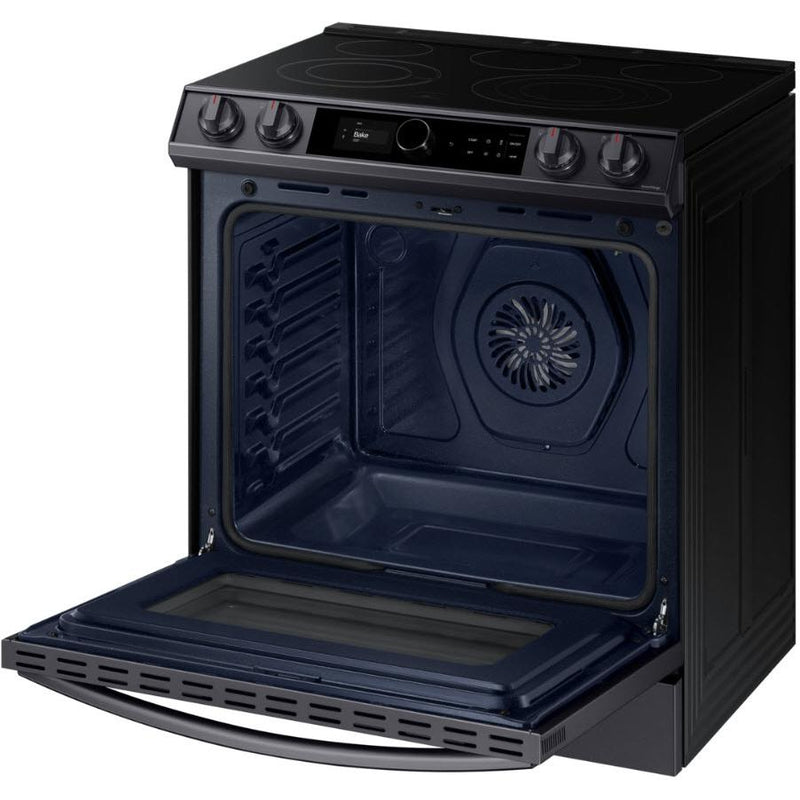  Samsung 30-inch Slide-in Electric Range with Wi-Fi Connectivity NE63T8711SG/AA IMAGE 6