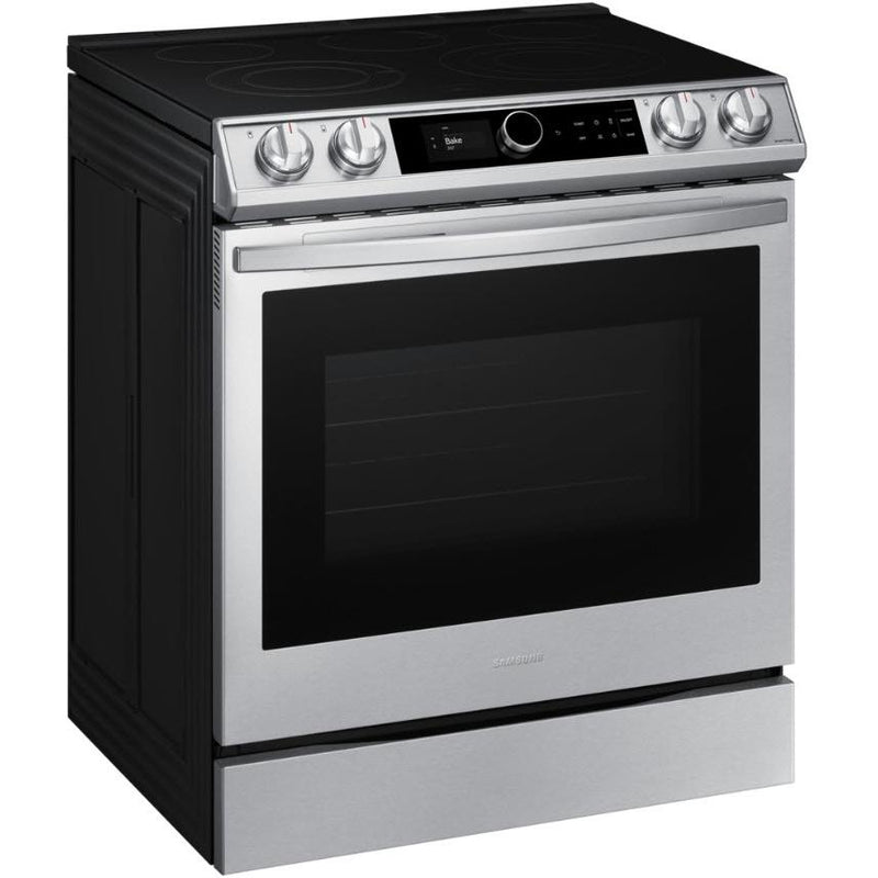  Samsung 30-inch Slide-in Electric Range with Wi-Fi Connectivity NE63T8711SS/AA IMAGE 2