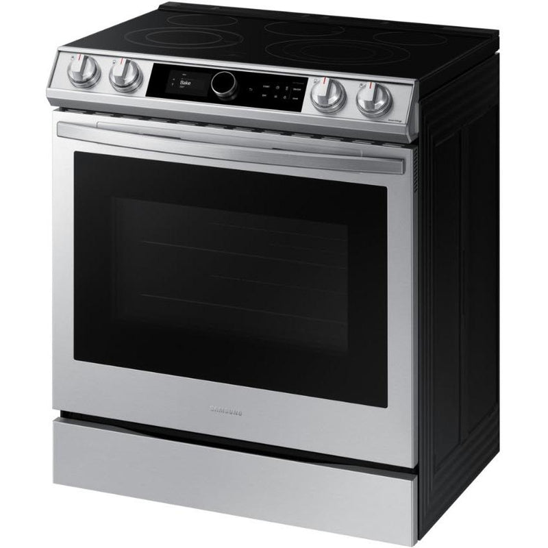  Samsung 30-inch Slide-in Electric Range with Wi-Fi Connectivity NE63T8711SS/AA IMAGE 3