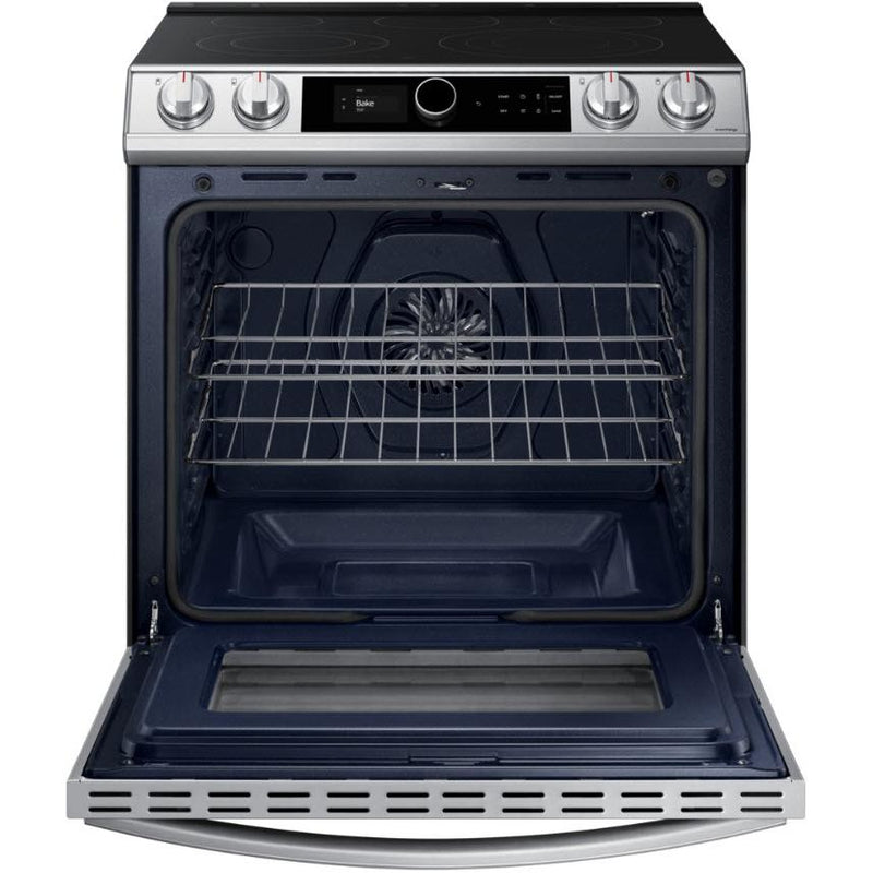  Samsung 30-inch Slide-in Electric Range with Wi-Fi Connectivity NE63T8711SS/AA IMAGE 5