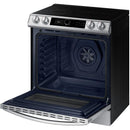  Samsung 30-inch Slide-in Electric Range with Wi-Fi Connectivity NE63T8711SS/AA IMAGE 6