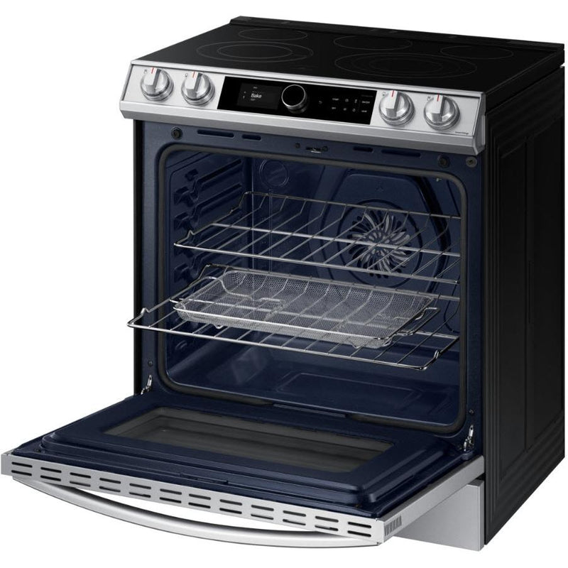  Samsung 30-inch Slide-in Electric Range with Wi-Fi Connectivity NE63T8711SS/AA IMAGE 7