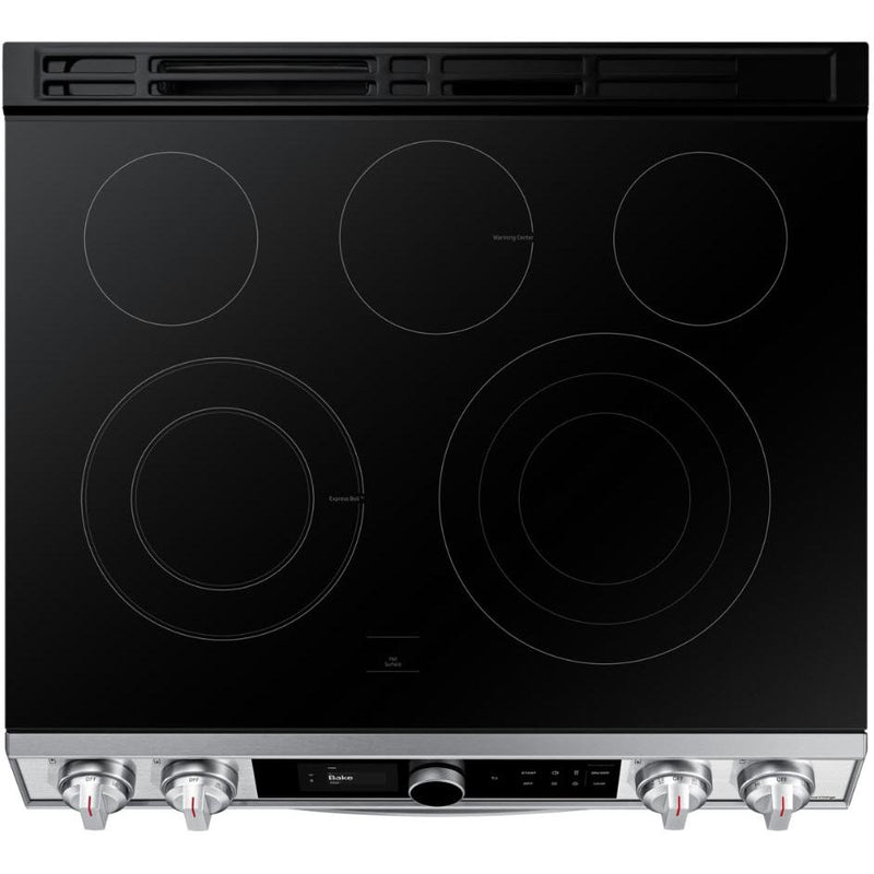  Samsung 30-inch Slide-in Electric Range with Wi-Fi Connectivity NE63T8711SS/AA IMAGE 8