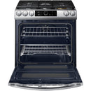  Samsung 30-inch Slide-In Dual Fuel Range with Wi-Fi Connectivity NY63T8751SS/AA IMAGE 4