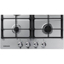  Samsung 24-inch Built-in Gas Cooktop with 4 Burners NA24T4230FS/AA IMAGE 4