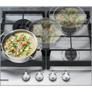  Samsung 24-inch Built-in Gas Cooktop with 4 Burners NA24T4230FS/AA IMAGE 5