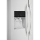 Frigidaire 36-inch, 25.6 cu.ft. Freestanding Side-by-Side Refrigerator with Ice and Water Dispensing System FRSS2623AW IMAGE 7