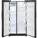 Frigidaire 36-inch, 25.6 cu.ft. Freestanding Side-by-Side Refrigerator with Ice and Water Dispensing System FRSS2623AD IMAGE 2