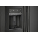 Frigidaire Gallery 36-inch, 25.6 cu.ft. Freestanding Side-by-Side Refrigerator with Ice and Water Dispensing System GRSS2652AD IMAGE 11