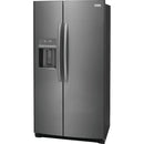 Frigidaire Gallery 36-inch, 25.6 cu.ft. Freestanding Side-by-Side Refrigerator with Ice and Water Dispensing System GRSS2652AD IMAGE 3