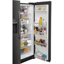 Frigidaire Gallery 36-inch, 25.6 cu.ft. Freestanding Side-by-Side Refrigerator with Ice and Water Dispensing System GRSS2652AD IMAGE 7