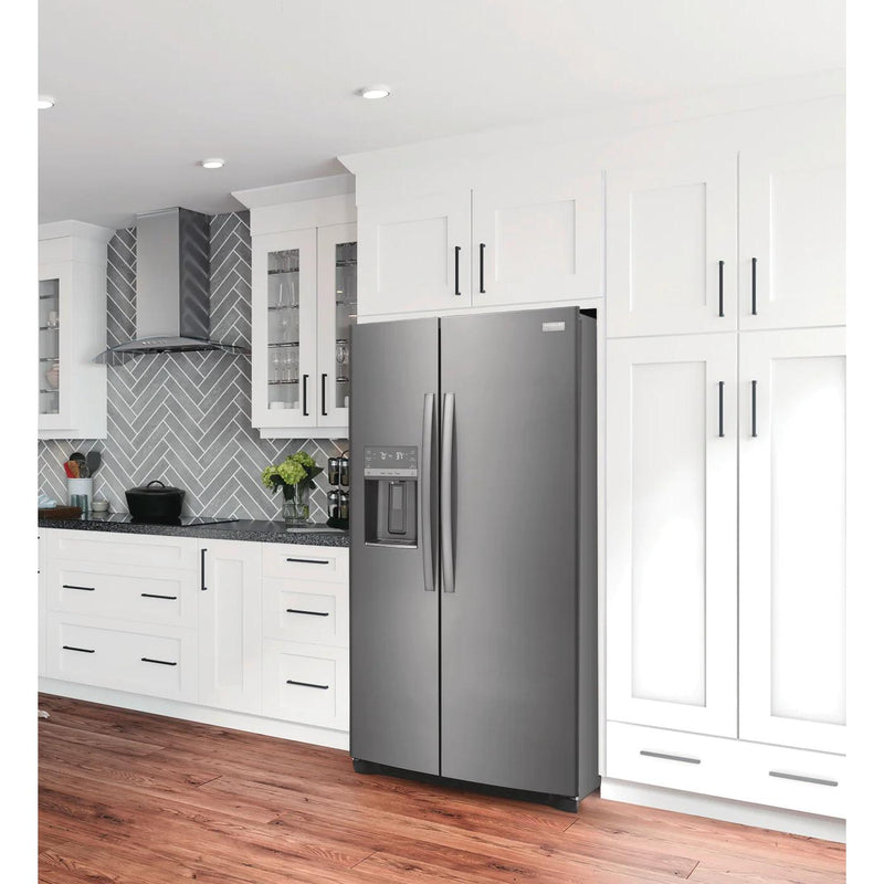 Frigidaire Gallery 36-inch, 25.6 cu.ft. Freestanding Side-by-Side Refrigerator with Ice and Water Dispensing System GRSS2652AD IMAGE 9