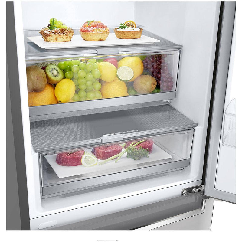 LG 24-inch, 12 cu.ft. Counter-Depth Bottom Freezer with Ice Maker LRBCC1204S IMAGE 10