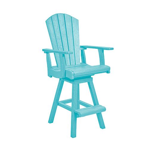 C.R. Plastic Products Outdoor Seating Stools C25-11 IMAGE 1