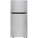 LG 30-inch, 20.2 cu.ft. Freestanding Top Freezer Refrigerator with Multi-Air Flow™ System LTCS20030S IMAGE 1