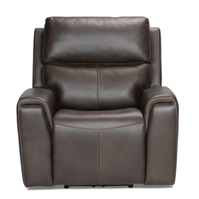 Flexsteel Jarvis Power Leather Match Recliner 1828-50PH 009-70 IMAGE 1