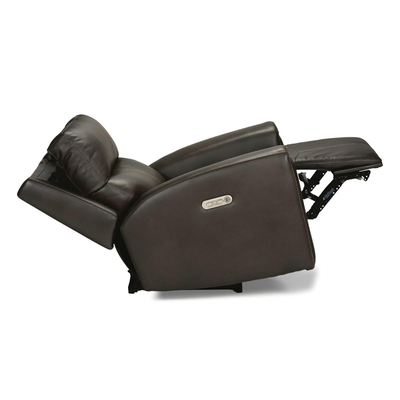 Flexsteel Jarvis Power Leather Match Recliner 1828-50PH 009-70 IMAGE 3