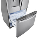  LG 36-inch, 29 cu.ft. Freestanding French 3-Door Refrigerator with Multi-Air Flow™ Technology LRFWS2906S IMAGE 7