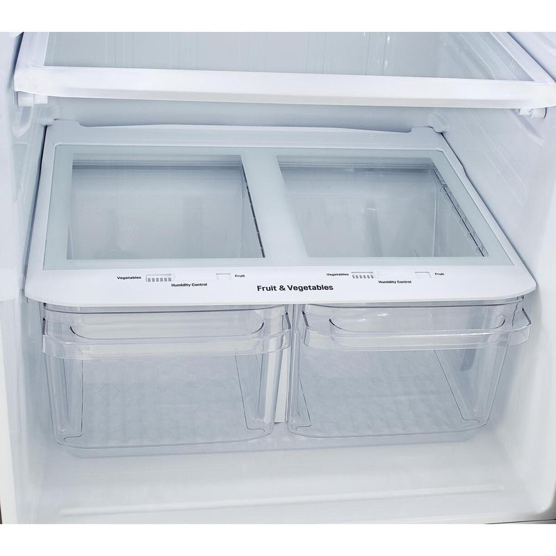 LG 30-inch, 20.2 cu.ft. Freestanding Top Freezer Refrigerator with Smart Diagnosis™ LTCS20020B IMAGE 7