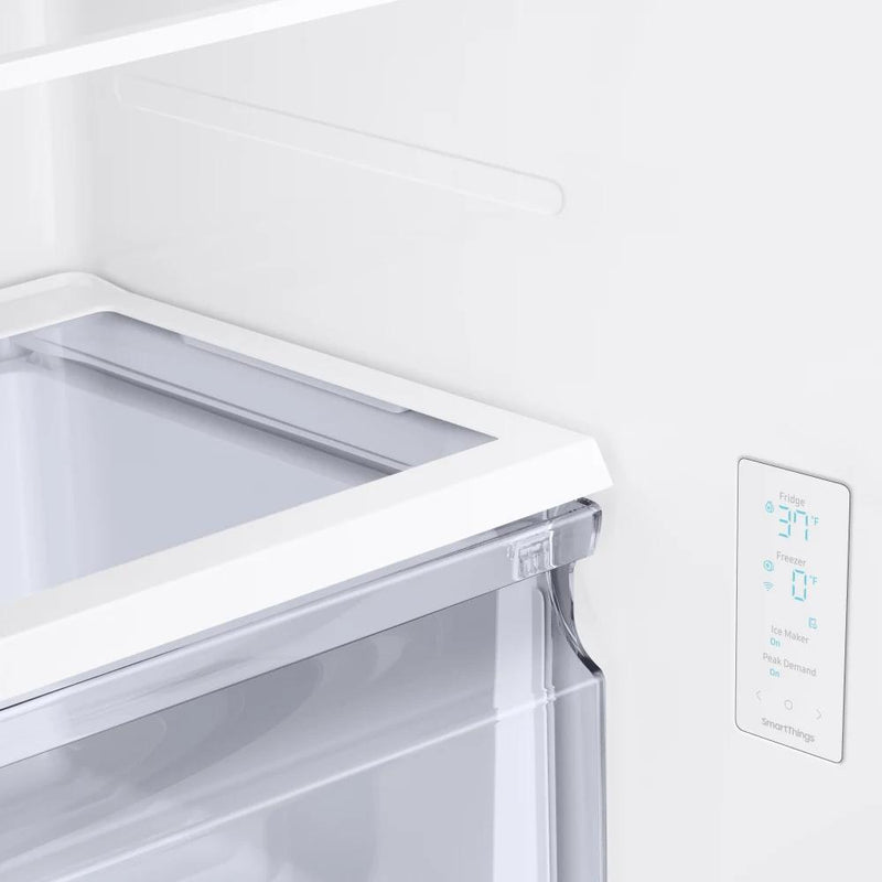  Samsung 18 cu. ft. Counter-Depth French 3-Door Refrigerator with Twin Cooling Plus® RF18A5101SG/AA IMAGE 8