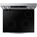  Samsung 30-inch Freestanding Electric Range with WI-FI NE63A6111SS/AA IMAGE 5