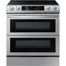  Samsung 30-inch Slide-in Electric Induction Range with WI-FI Connect NE63T8951SS/AA IMAGE 2