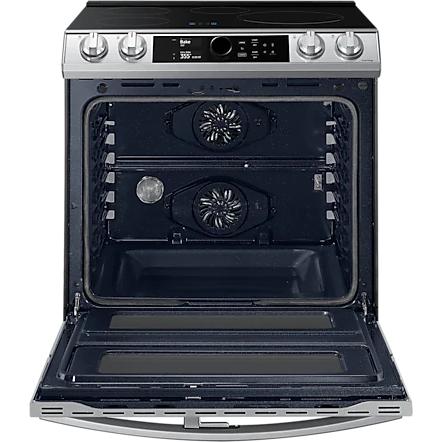  Samsung 30-inch Slide-in Electric Induction Range with WI-FI Connect NE63T8951SS/AA IMAGE 6