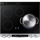  Samsung 30-inch Slide-in Electric Induction Range with WI-FI Connect NE63T8911SS/AA IMAGE 11