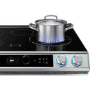  Samsung 30-inch Slide-in Electric Induction Range with WI-FI Connect NE63T8911SS/AA IMAGE 15
