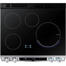  Samsung 30-inch Slide-in Electric Induction Range with WI-FI Connect NE63T8911SS/AA IMAGE 5