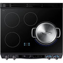  Samsung 30-inch Slide-in Electric Induction Range with WI-FI Connect NE63T8911SG/AA IMAGE 9