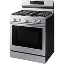  Samsung 30-inch Freestanding Gas Range with WI-FI Connect NX60A6711SS/AA IMAGE 3