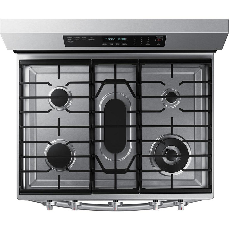  Samsung 30-inch Freestanding Gas Range with WI-FI Connect NX60A6711SS/AA IMAGE 9