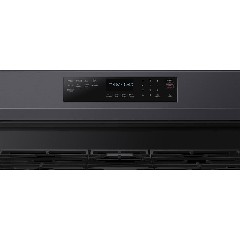  Samsung 30-inch Freestanding Gas Range with WI-FI Connect NX60A6711SG/AA IMAGE 7