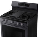  Samsung 30-inch Freestanding Gas Range with WI-FI Connect NX60A6711SG/AA IMAGE 9