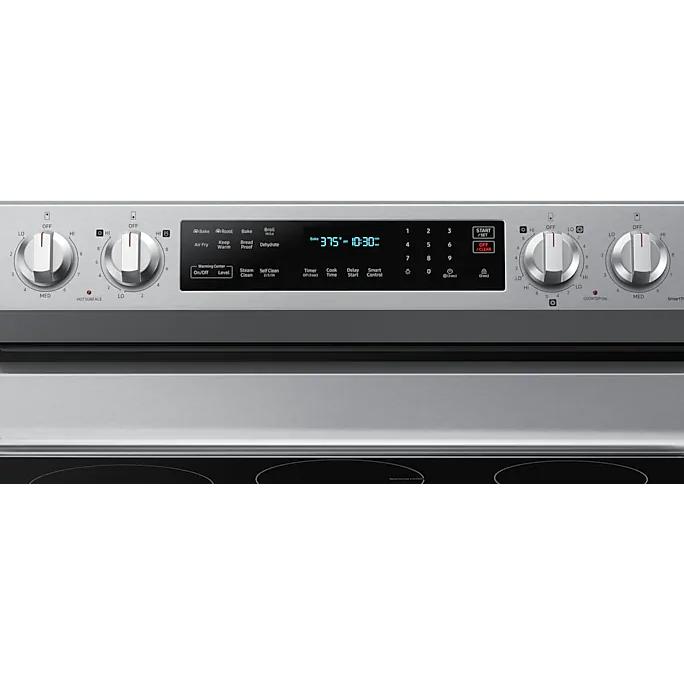  Samsung 30-inch Freestanding Electric Range with WI-FI Connect NE63A6711SS/AA IMAGE 11