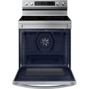  Samsung 30-inch Freestanding Electric Range with WI-FI Connect NE63A6711SS/AA IMAGE 5