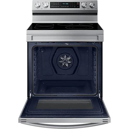  Samsung 30-inch Freestanding Electric Range with WI-FI Connect NE63A6711SS/AA IMAGE 5