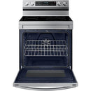  Samsung 30-inch Freestanding Electric Range with WI-FI Connect NE63A6711SS/AA IMAGE 6