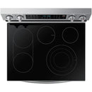 Samsung 30-inch Freestanding Electric Range with WI-FI Connect NE63A6711SS/AA IMAGE 9